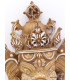 Statuette masque mural Ganesh patine naturelle 30 cm Statuettes Bouddhistes GANESH3