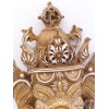 Statuette masque mural Ganesh patine naturelle 30 cm Statuettes Bouddhistes GANESH3