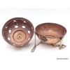 Brûleur d'encens tibétain encensoir boule moyen modèle Encens tibétains, accessoires 4059MM