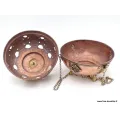 Porte-encens tibétain encensoir boule moyen modèle - Porte-encens tibétains