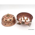 Brûleur d'encens tibétain encensoir boule moyen modèle Encens tibétains, accessoires 4059MM
