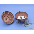 Porte-encens tibétain encensoir boule petit modèle - Porte-encens tibétains