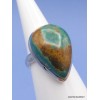 Bague Turquoise Américaine goutte taille 59 Bagues pierres naturelles XV74