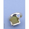 Bague en Turquoise Américaine rectangulaire Taille 56 Bagues pierres naturelles XV74.5