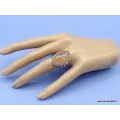 Bague ovale en Vogesite taille 60 - Bagues pierres naturelles