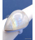 Bague Pierre de lune arc-en-ciel goutte taille 57 Bagues pierres naturelles XV77.1