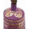 Cloche tibétaine et dorjé bouddhiste 15 cm Pourpre Objets rituels bouddhistes ETCH3