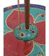 Porte-encens artisanat tibétain serti de pierres Encens tibétains, accessoires PET25