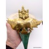 Rare Phurba en laiton et pierres 1,9 kilo Objets rituels bouddhistes PHUR5