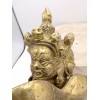 Rare Phurba en laiton et pierres 1,9 kilo Objets rituels bouddhistes PHUR5