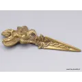 Phurba tibétain dague bouddhiste en laiton (Garuda) - Objets rituels bouddhistes