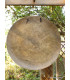 Gong tibétain de temple bouddhiste 53 cm 4.6 kg Tingsha tibétaine cymbales GONG2
