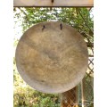 Gong tibétain de temple bouddhiste 53 cm 4.6 kg Tingsha tibétaine cymbales GONG2