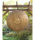 Gong tibétain de temple bouddhiste 53 cm 4.6 kg Tingsha tibétaine cymbales GONG2