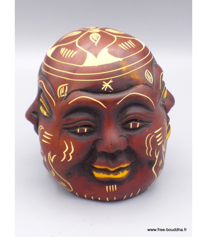 Statuette en résine Tête de Bouddha-eo Statuettes Bouddhistes TETEB1