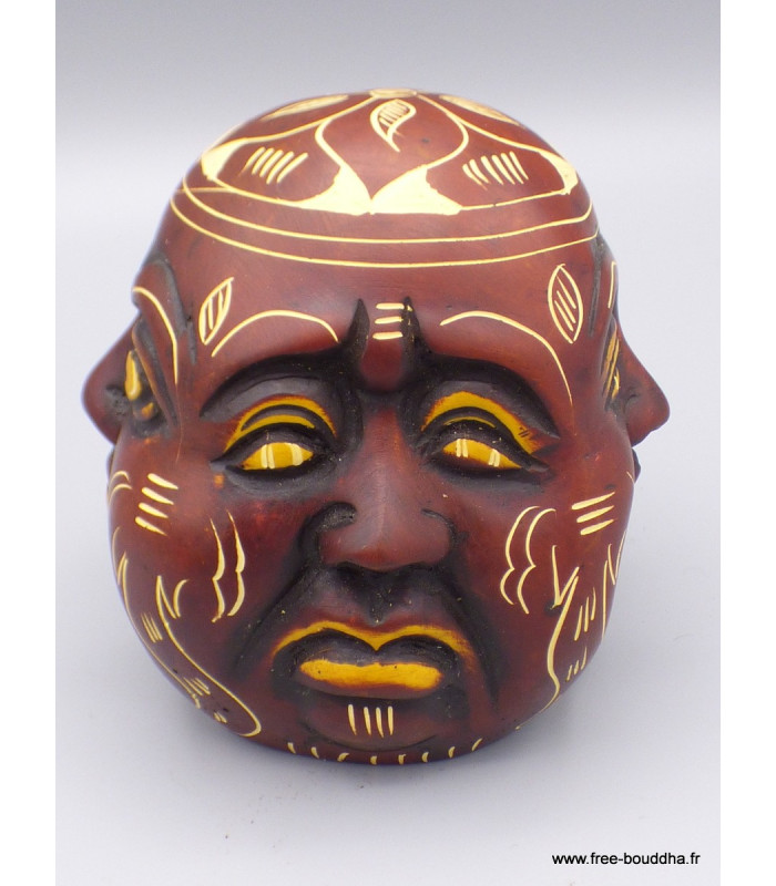 Statuette en résine Tête de Bouddha-eo Statuettes Bouddhistes TETEB1