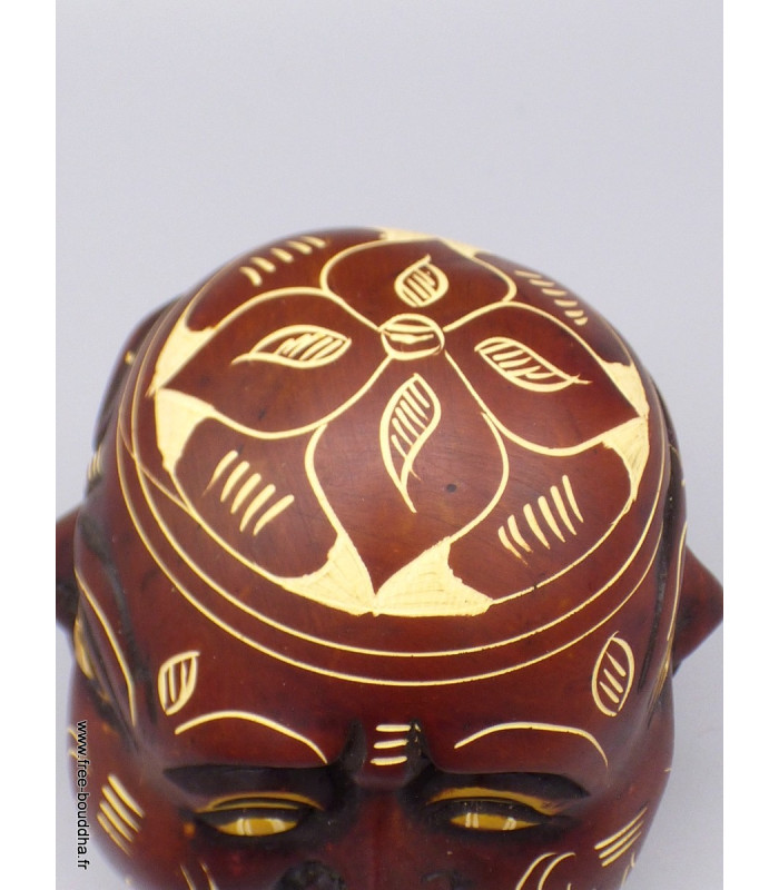 Statuette en résine Tête de Bouddha-eo Statuettes Bouddhistes TETEB1