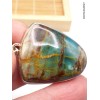 Pendentif Bois de Colla de Turquie semi-oval Pendentifs pierres naturelles PAC16.4