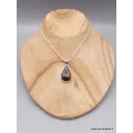 Pendentif Azurite Boulder avec traces de Malachite - Pendentifs pierres naturelles