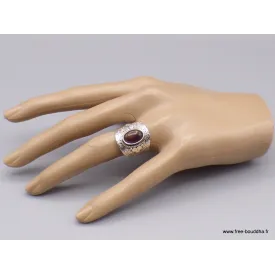 Bague Cacochynite Super Seven asymetrique Taille 55 - Bagues pierres naturelles