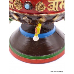 Moulin à prières tibétain de table coloré Moulins à Prières tibétains MAPT11