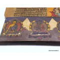 Grand livre de prières bouddhistes 38 cm - Livre de prières bouddhistes
