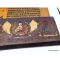 Grand livre de prières bouddhistes 38 cm - Livre de prières bouddhistes