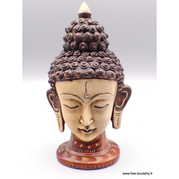 Statuette Tête de Tara en résine Statuettes Bouddhistes ref STV2.1