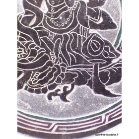 Sculpture bouddhiste sur ardoise Tara Statuettes Bouddhistes SCAR5