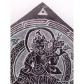 Sculpture bouddhiste sur ardoise Tara Statuettes Bouddhistes SCAR5