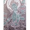 Sculpture bouddhiste sur ardoise Tara Verte Statuettes Bouddhistes SCAR6