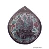 Sculpture bouddhiste sur ardoise Tara Verte Statuettes Bouddhistes SCAR6