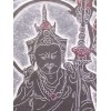 Sculpture bouddhiste sur ardoise Guru Rinpoché Statuettes Bouddhistes SCAR9
