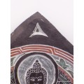 Sculpture bouddhiste sur ardoise Bouddha Statuettes Bouddhistes SCAR10