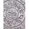 Sculpture bouddhiste sur ardoise Mantra Signes auspicieux Statuettes Bouddhistes SCAR11