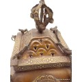 Brûleur d'encens tibétain antique pagode encensoir Brûleurs et porte-encens ANT4060