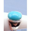 Chevalière pour Homme en Turquoise avec pyrite taille 66 Bagues pierres naturelles PAC44.5