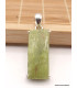 Pendentif Cyanite verte brute bâtonnet Pendentifs pierres naturelles PAC13.2