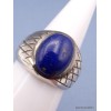 Bague Chevalière pour Homme en Lapis Lazuli Bagues pierres naturelles KB21