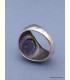 Bague Chevalière pour Homme en Lapis Lazuli Bagues pierres naturelles KB21