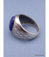 Bague Chevalière pour Homme en Lapis Lazuli Bagues pierres naturelles KB21