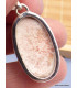 Pendentif oval en Scolecite orange Bijoux en Scolecite PAC52.2