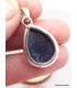 Pendentif goutte en Vivianite bleue verte Pendentifs pierres naturelles TUV41.3