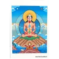 Carte postale bouddhiste SEPT CHAKRAS - Cartes postales bouddhistes