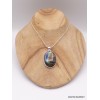 Labradorite multi-feux bleue jaune orange Pendentifs pierres naturelles TUV27.5