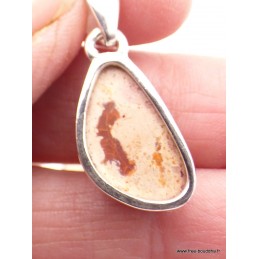 Opale de feu sur roche-mère Pendentifs pierres naturelles XV30.3