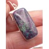 Boucles d'oreilles Rubis sur cyanite Boucles d'oreilles en pierres JEW58