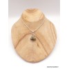 Pendentif en Quartz Rutile doré brut forme goutte Pendentifs pierres naturelles XV50.3