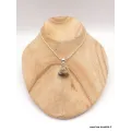 Pendentif en Quartz Rutile doré brut forme goutte - Pendentifs pierres naturelles