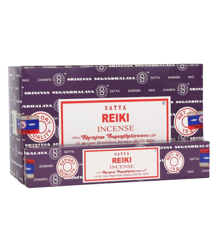 Encens indien Nag Champa Satya Reiki 15 gr Encens tibétains, accessoires SAREI